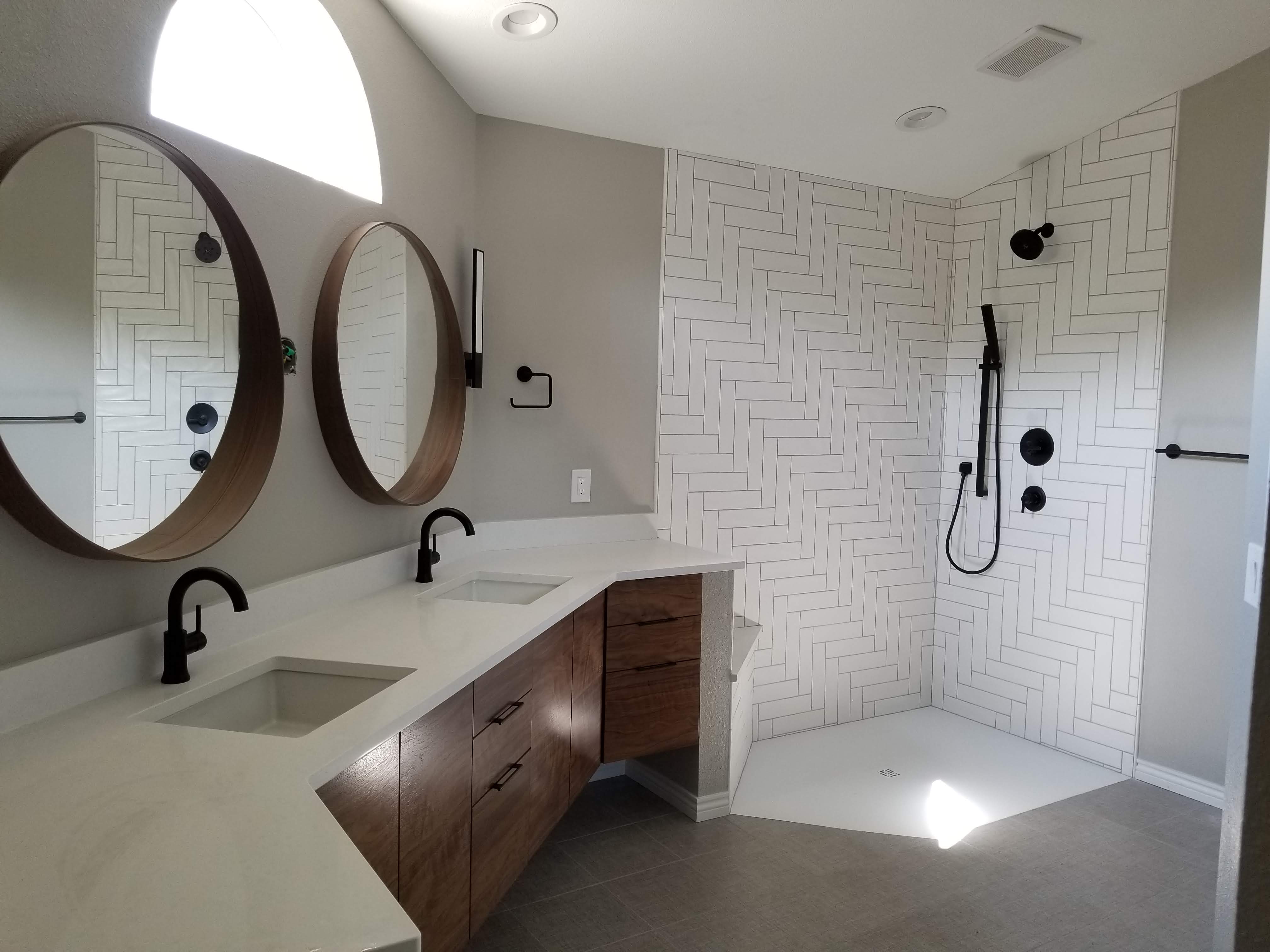 Floor tile installation in Denver